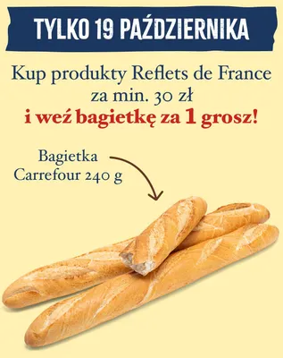 Bagietka Carrefour promocja w Carrefour Market