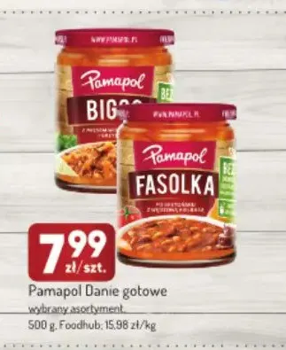 Danie gotowe Bigos Pamapol promocja w Avita