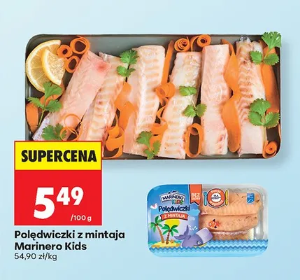 Polędwiczki z mintaja promocja w Biedronka