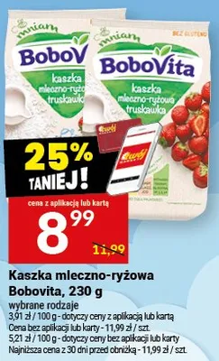 Kaszka mleczno-ryżowa promocja w Twój Market