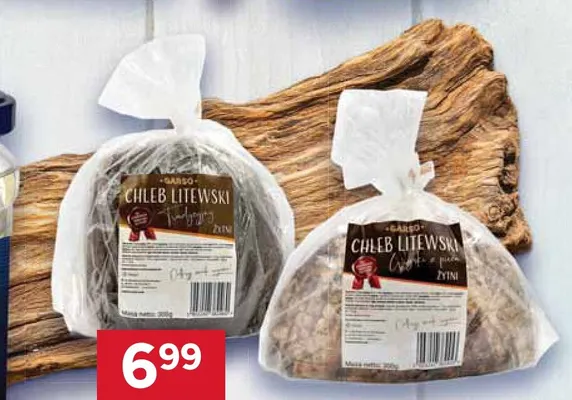Chleb litewski wiejski Garso promocja w Stokrotka
