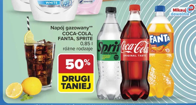 Napój gazowany Coca-Cola Original Taste promocja w Carrefour