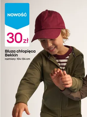 Bluza chłopięca Bekkin promocja w Pepco