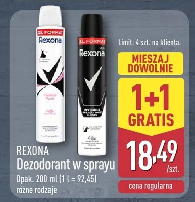 Dezodorant w sprayu promocja w Aldi