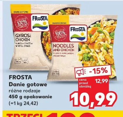 Danie gotowe FROSTA promocja w Kaufland