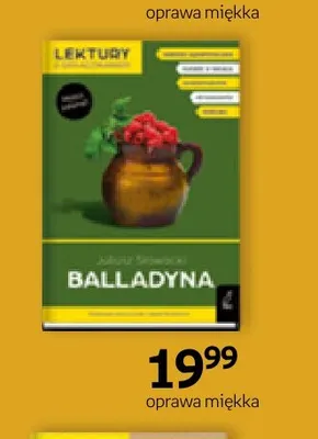 Książka Balladyna promocja w Empik