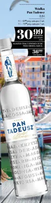 Wódka Pan Tadeusz promocja w POLOmarket