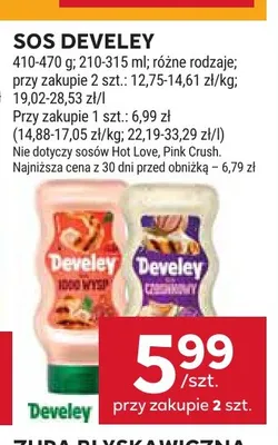 Sos Develey promocja w Stokrotka