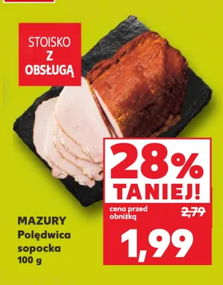 Polędwica sopocka Mazury promocja w Kaufland