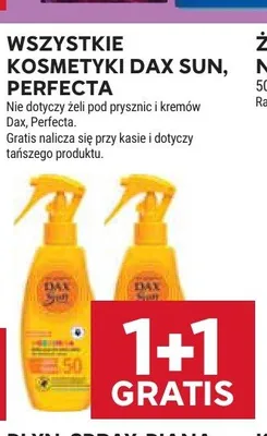 Kosmetyki Dax Sun Perfecta promocja w Stokrotka