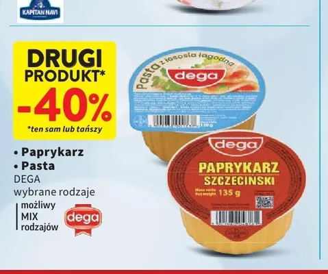 Pasta DEGA promocja w Intermarche