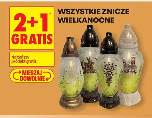 Znicz wielkanocny promocja w Biedronka