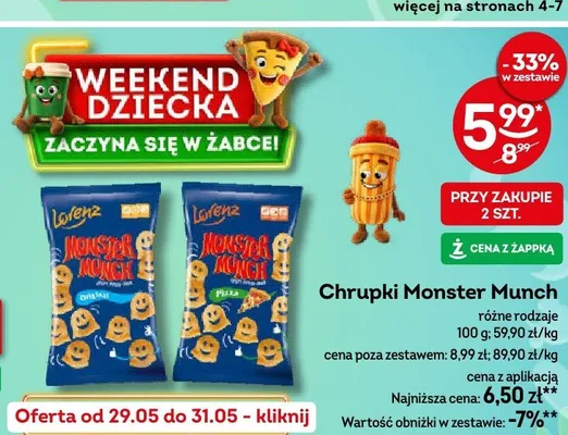 Chrupki Monster Munch Original promocja w Żabka