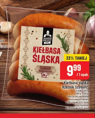 Kiełbasa śląska Rzeźnik Szymon promocja w POLOmarket