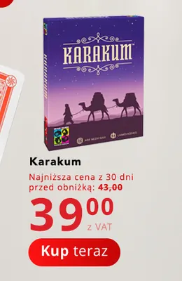 Gra Karakum promocja w Poczta Polska