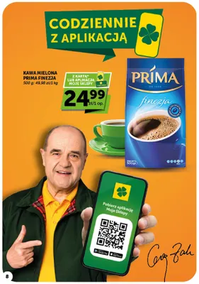 Kawa mielona Prima Finezja promocja w Groszek