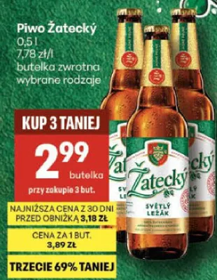 Piwo promocja w Delikatesy Centrum