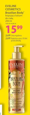 Brązujący balsam do ciała Eveline Cosmetics Brazilian Body promocja w Hebe