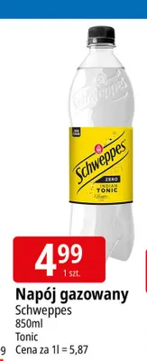 Napój gazowany Schweppes promocja w Leclerc