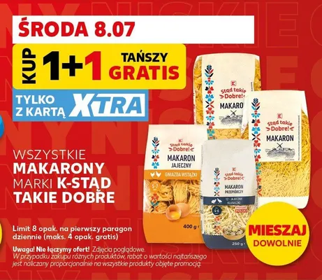 Makaron Jajeczny K-Stąd Takie Dobre promocja w Kaufland