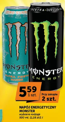Napój energetyczny Monster Ultra Fiesta Mango promocja w Euro Sklep