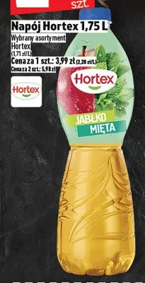 Napój Hortex 1,75 l promocja w TOPAZ