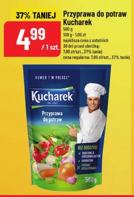 Przyprawa do potraw Kucharek promocja w POLOmarket