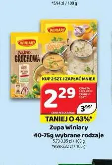 Zupa Winiary promocja w Delfin