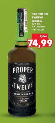 Whiskey Proper No. Twelve promocja w Kaufland