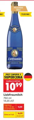 Wino Liebfraumilch promocja w Biedronka