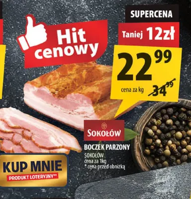 Boczek parzony Sokołów promocja w Arhelan