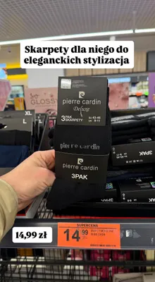 Skarpety męskie 3-pak promocja w Biedronka