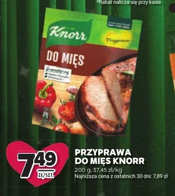 Przyprawa do mięs Knorr promocja w Stokrotka