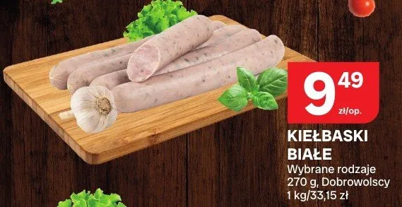 Kiełbaski białe promocja w Chorten