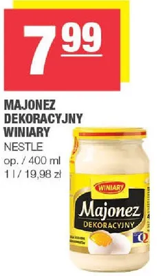 Majonez dekoracyjny promocja w SPAR