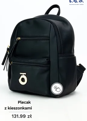 Plecak z kieszonkami 5,10,15. promocja w 5.10.15