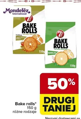 Bake rolls różne rodzaje promocja w Carrefour