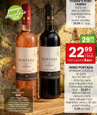 Wino Portada promocja w Twój Market