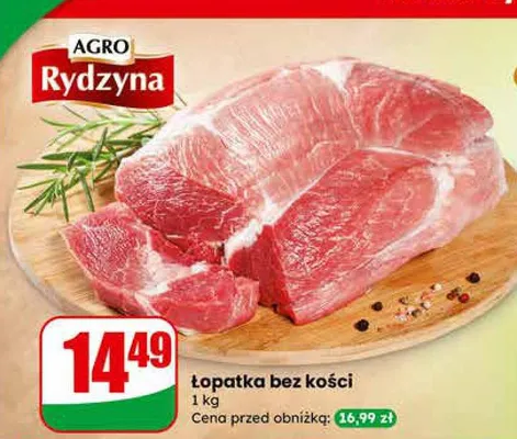 Łopatka bez kości promocja w Dino