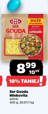 Ser Gouda wiórki promocja w Netto