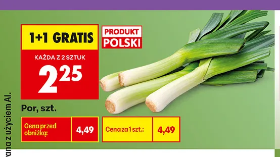 Por polski promocja w Biedronka