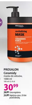 Maska do włosów Prosalon Ceramidy promocja w Hebe