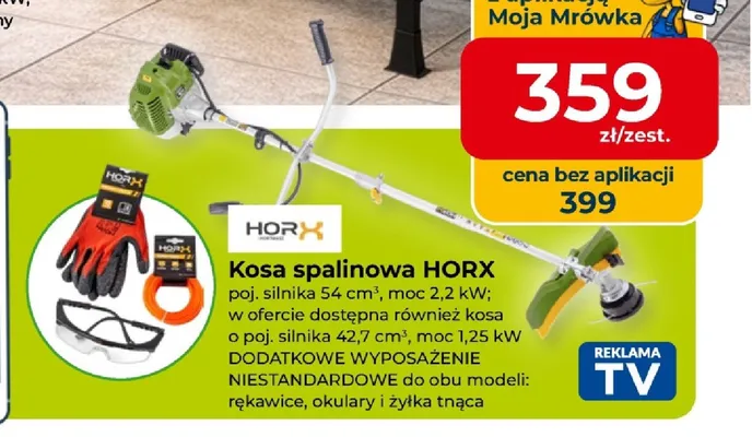 Kosa spalinowa HORX promocja w PSB Mrówka