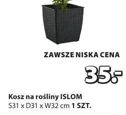 Kosz na rośliny promocja w Jysk