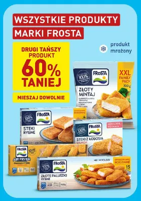 Złote paluszki rybne Frosta promocja w Aldi