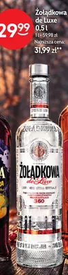 Wódka Żołądkowa de Luxe promocja w Żabka