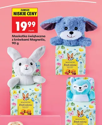 Maskotka świąteczna z krówkami promocja w Biedronka