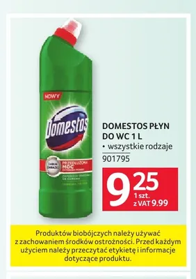 Płyn do WC Domestos 1 l promocja w Selgros