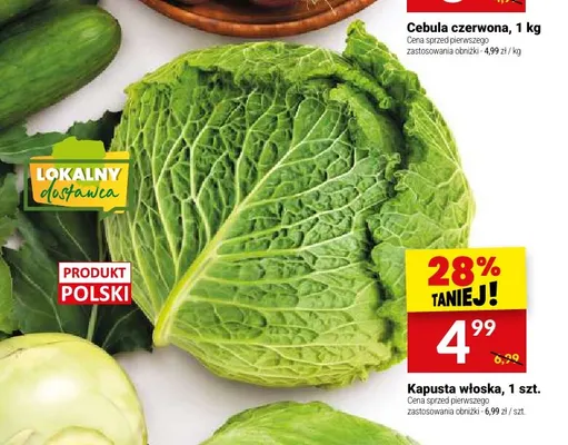 Kapusta włoska promocja w Twój Market