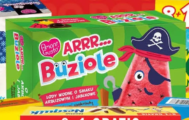 Lody wodne Buziole Amore Gusto promocja w POLOmarket